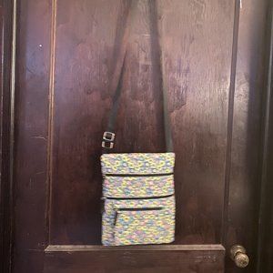 NWOT Floral Quilted Crossbody Bag